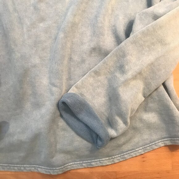 Free People See You Tonight Pullover Sweatshirt Twist Open Back Terry Cotton M - Picture 4 of 9